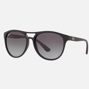 Ray-Ban Brad Pilot Sunglasses with Case, Matte Black